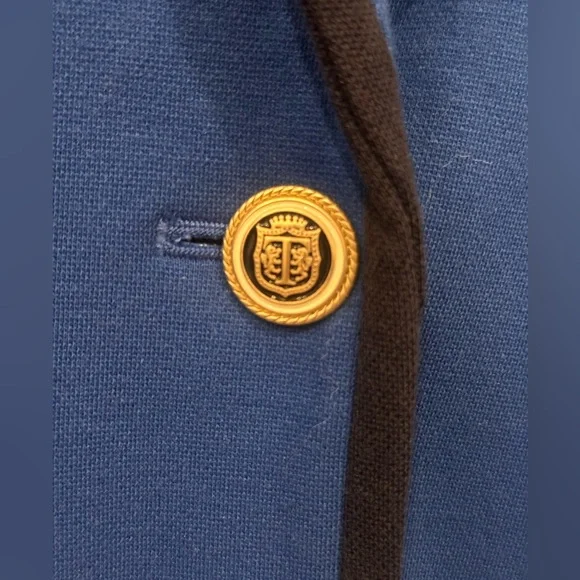 Electric Blue Blazer TALBOTS - Picture 4 of 9